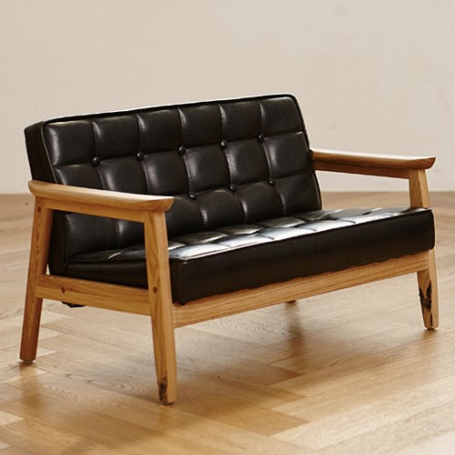 미코 로이어 키즈 가죽소파 2인용_이미지