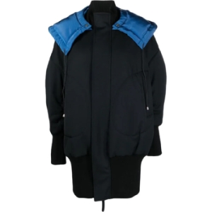 콜빌 잭스 콘트라스트 패널 파카 코트 CVF22221DNEB T_이미지