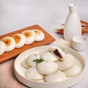 푸르젠 생산 HACCP 팥앙금 잔기지떡 100개입 총 3kg