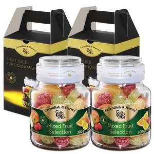 캐빈디쉬앤하비 과일맛 캔디 300g