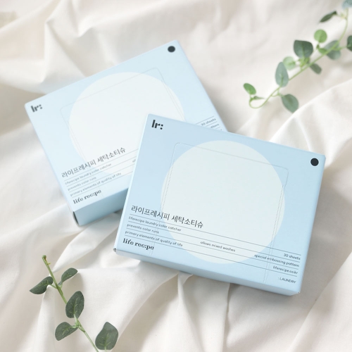 세탁소티슈 이염방지시트 흰색옷 이염제거 30매입 2+2Box