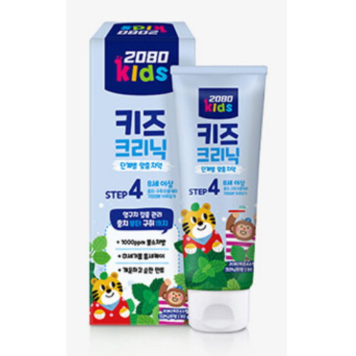 2080 키즈 크리닉 4스텝 치약 80g이미지입니다. 누르면 해당 게시물로 새창이동합니다.
