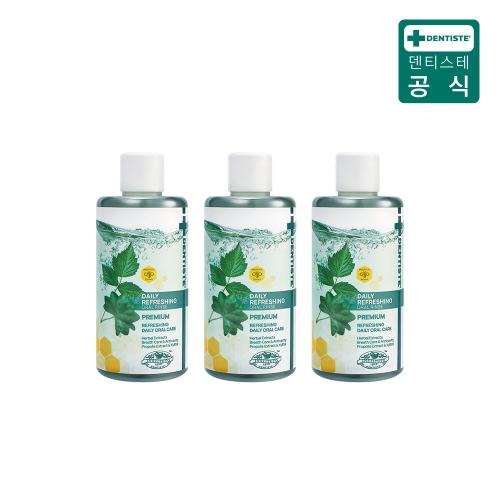 덴티스테 데일리 리프레싱 오랄린스 500ml (3개)_이미지