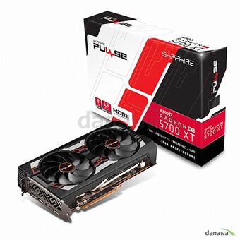 SAPPHIRE 라데온 <b>RX</b> <b>5700</b> <b>XT</b> PULSE OC D6 8GB Dual-X