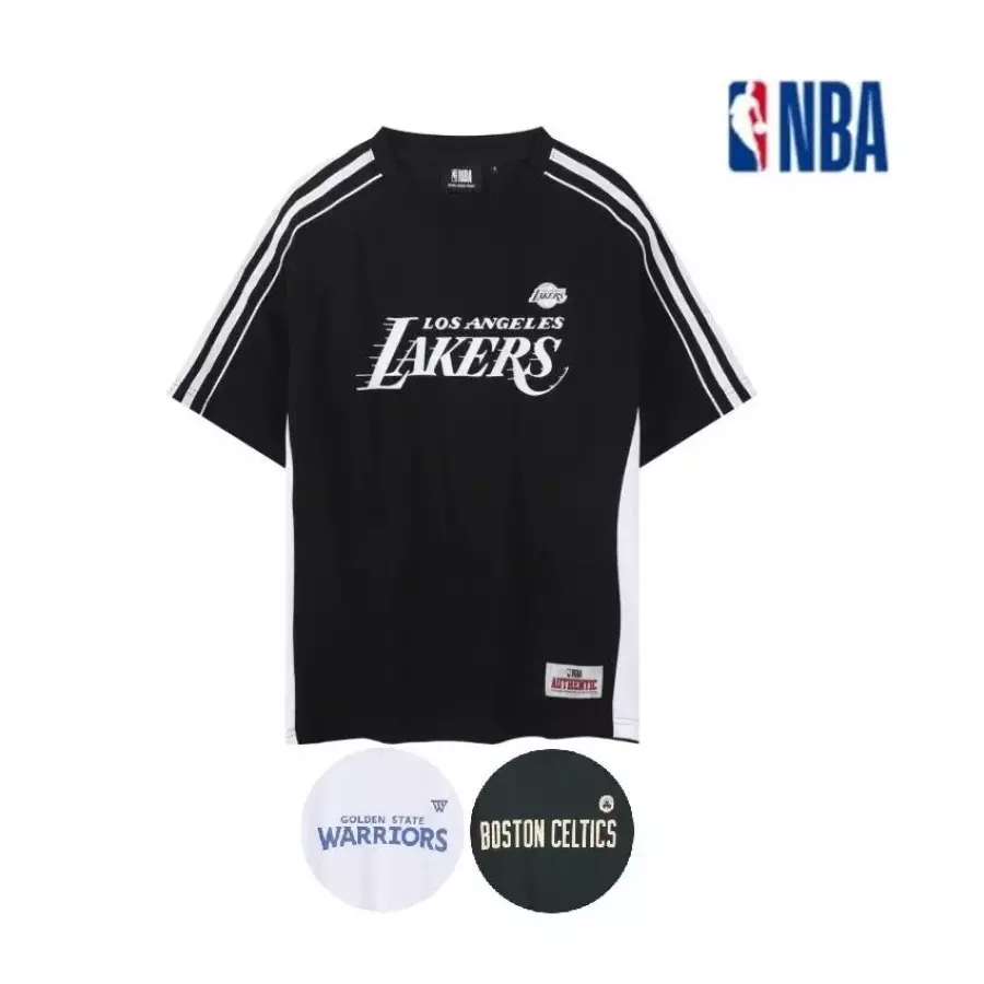 NBA N011ST262P GR 남녀공용 반팔티 티셔츠 트랙 오버핏 빅사이즈 쿨링