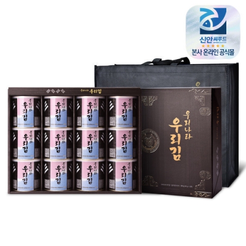 신안 우리나라 우리김 선물세트 30g (12개)_이미지