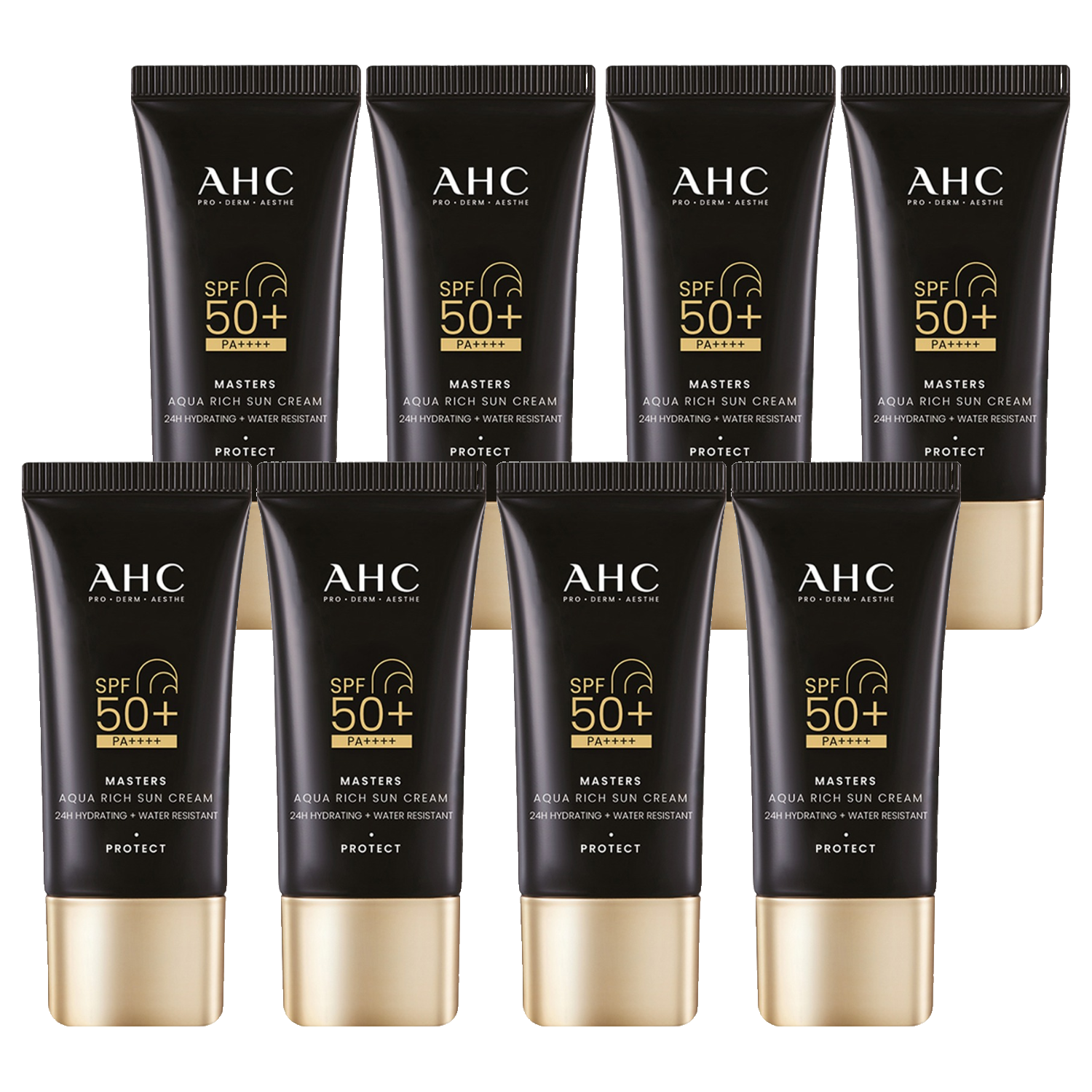 카버코리아 AHC 마스터즈 아쿠아 리치 선크림 30ml (8개)