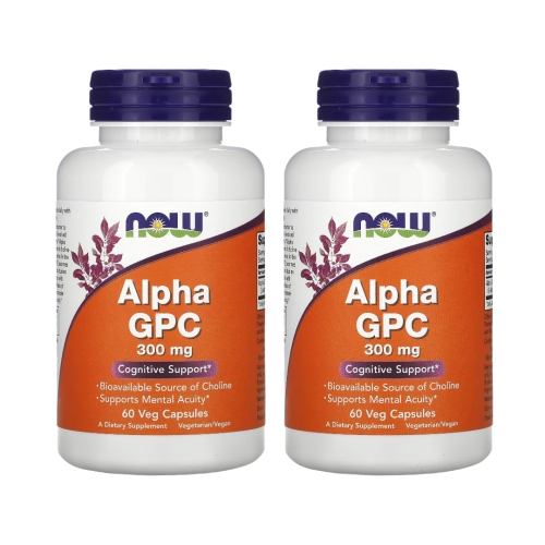 나우푸드 알파 GPC 300mg 60캡슐 (2개)_이미지