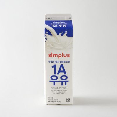 홈플러스 심플러스 simplus 1A 우유 900ml (1개)_이미지