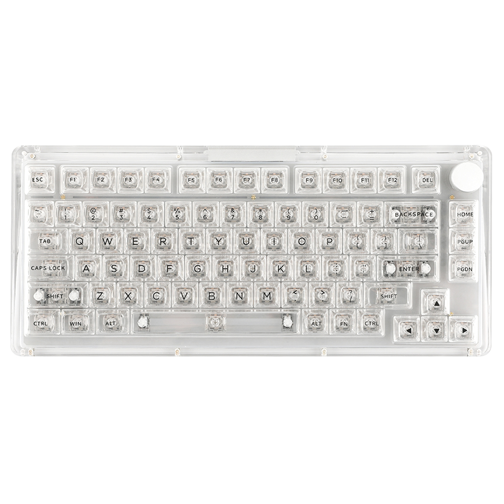 KiiBOOM Phantom 81 V3 유무선 기계식 (클리어)_이미지