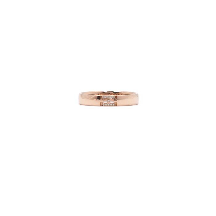 H1193850B 18K로즈골드 핑크골드 Ever Herakles 에버 헤라클레스 0.02CT 다이아 웨딩밴드링 반지-17..