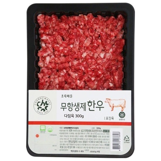 초록마을 무항생제 한우다짐육 300g (1개)