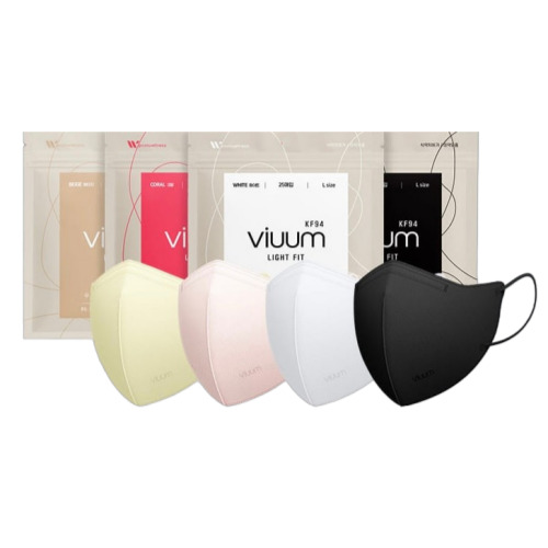 푸름웰니스 비움 라이트핏 KF94 중형 (200매)_이미지