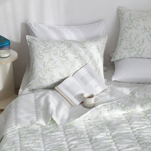 세이지 알러지케어 시어서커 여름 차렵이불 베개세트