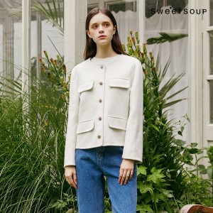 스위트숲 칼라리스 플랩 재킷 WZ9JKE1_이미지