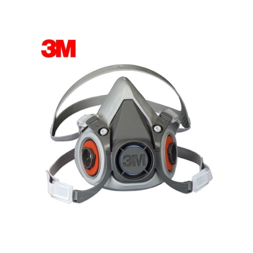 3M 6200 중형 마스크 방독면 반면형 면체
