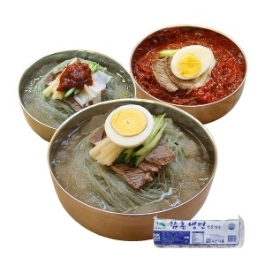  선비찬 옥천냉면 함흥냉면2Kg X 4봉 사리면만 40인분