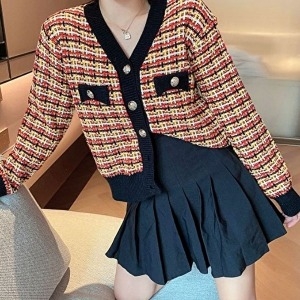 오너클랜 여성 가디건 데일리 니트 여자 가을 가디건 자켓 3색 W77D397