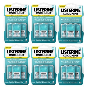 리스테린 구강청결제 필름 쿨민트 포켓팩 72매이미지입니다. 누르면 해당 게시물로 새창이동합니다.