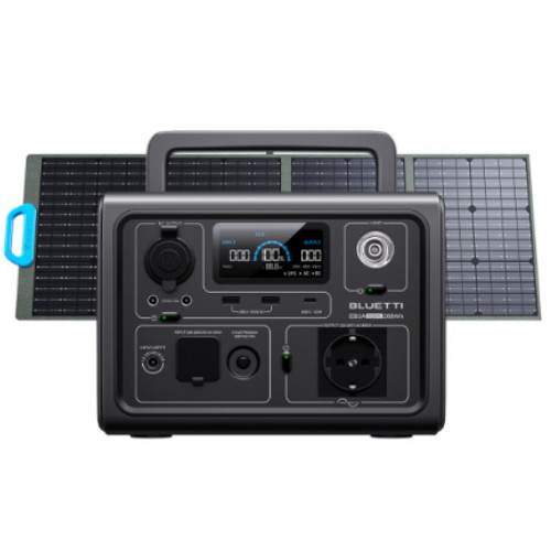 블루에티 EB3A (+ 120W 태양광 패널 1개)