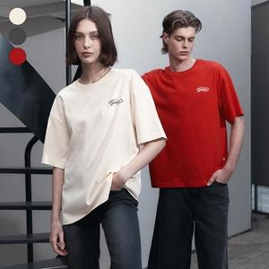 게스 공용 백 라운드 빅프린트 반팔 T NP2K5494_이미지