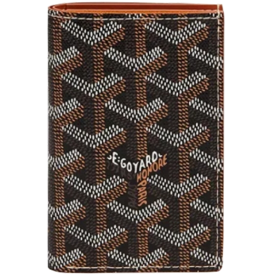 고야드 생피에르 카드 지갑 (블랙 탄)_이미지