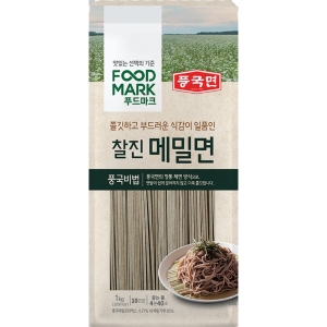 대상 청정원 푸드마크 찰진 메밀면1kg