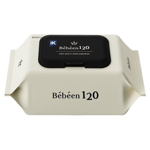 베베앙 120 물티슈 캡형 120매 (5팩)_이미지