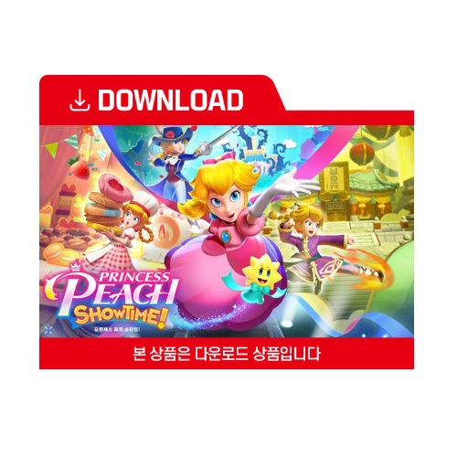 Nintendo 프린세스 피치 Showtime! 한글판 (SWITCH, 다운로드코드)