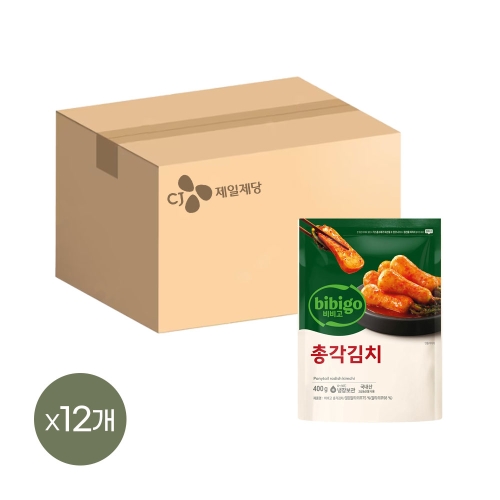 CJ제일제당 비비고 총각김치 400g (12개)_이미지