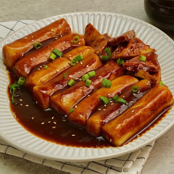 사계절 떡볶이 짜장맛 쌀떡 600g