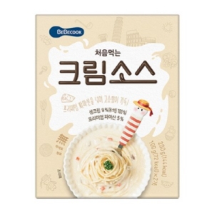  베베쿡 처음먹는 크림소스 200g [2개]
