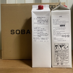마루토모 소바쯔유 대용량 1박스 1.8L 8병