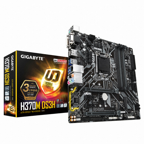 GIGABYTE H370M DS3H 듀러블에디션 제이씨현_이미지