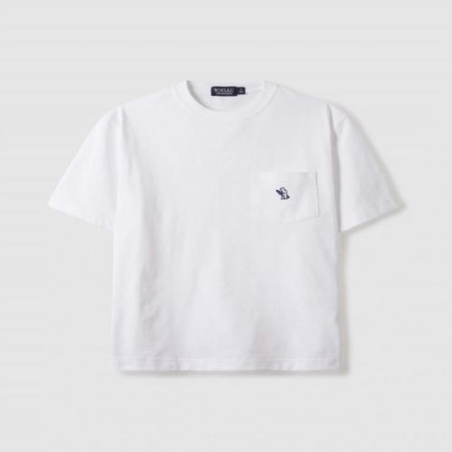 Surfing Bear Pocket T-Shirt/ 포켓 티셔츠/ WHRAE25
