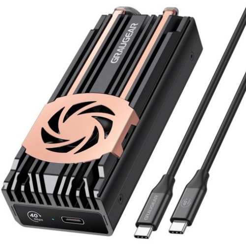 GRAUGEAR G-M2U4-40G-F M.2 외장케이스 해외구매 (SSD미포함)_이미지