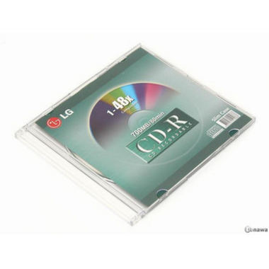 LG전자 CD-R 700MB 48x 슬림 W/G (10장)