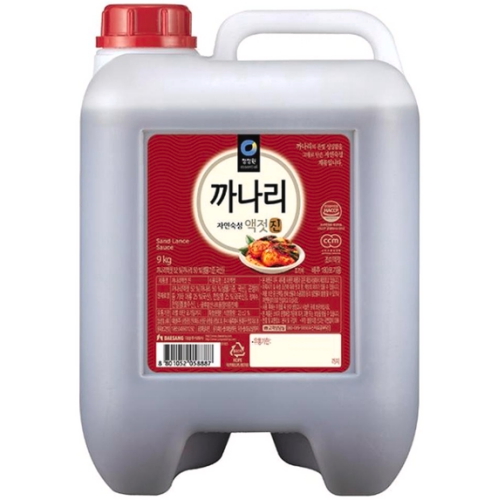 대상 청정원 까나리액젓 진 9kg