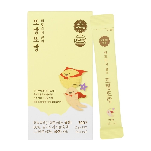 바라기 또랑또랑 배도라지 젤리 20g (15개)_이미지