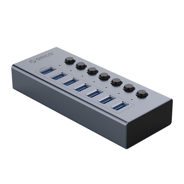 ORICO BT2U3-7AB (7포트/USB 3.0)이미지입니다. 누르면 해당 게시물로 새창이동합니다.