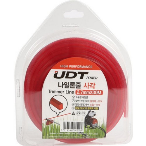 UDT 나일론줄 사각형 2.7mm (30m)_이미지