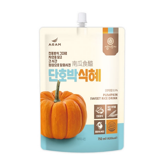 아람 삼시오끼 단호박식혜 750ml (1개)