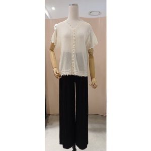 파프리카 루미앤플로폼폼 브이넥 숏가디건SK2CD703J