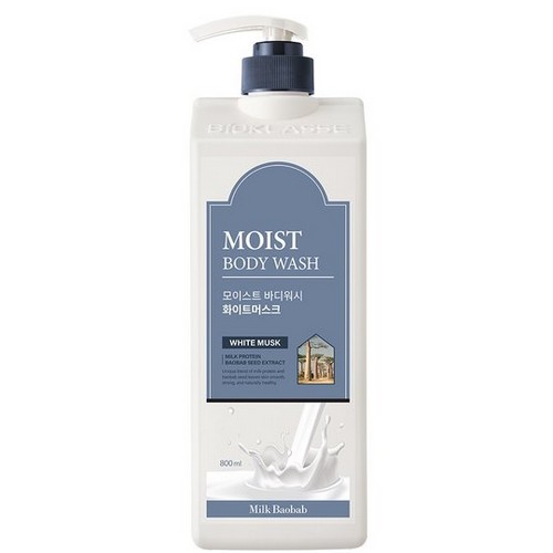 밀크바오밥 모이스트 바디워시 화이트머스크 800ml (1개)_이미지