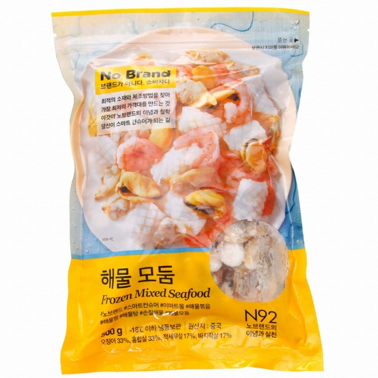 이마트 노브랜드 해물모둠 500g (1개)