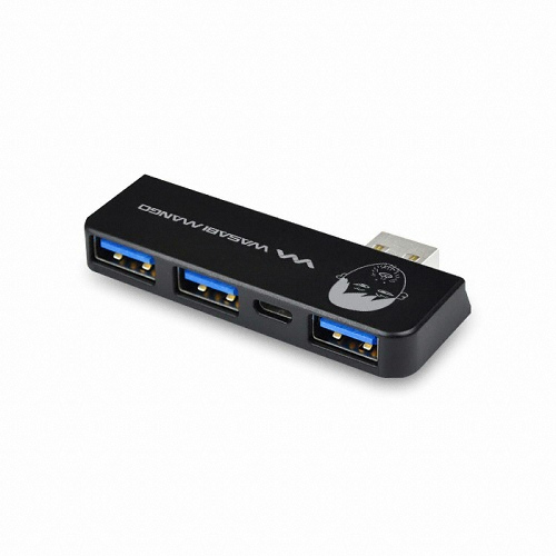 와사비망고 딴트공 Cableless Subpiece Fit USB 3.0 유전원 허브_이미지