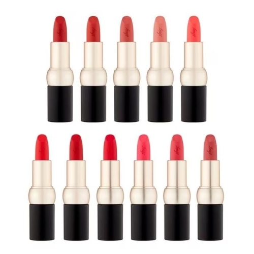 LG생활건강 더페이스샵 뉴 볼드 벨벳 립스틱 에너지뿜뿜 3.5g (1개)