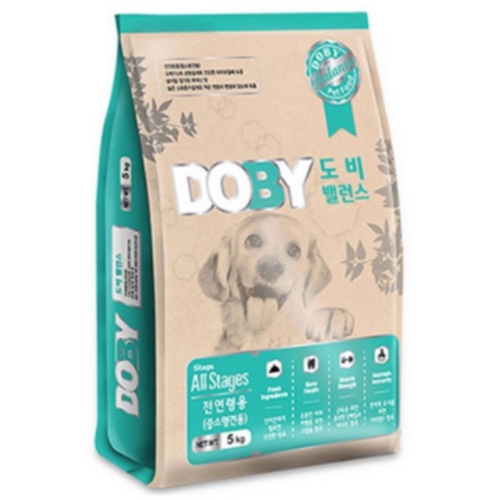 팜스코 네츄럴오 ㅤ도비 밸런스 전연령용 5kg (1개)_이미지