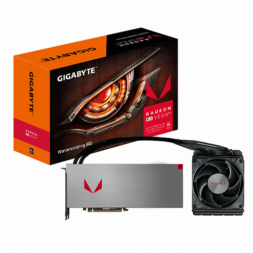 GIGABYTE 라데온 RX Vega 64 HBM2 8GB 워터쿨링_이미지