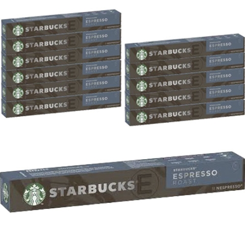 스타벅스 네스프레소 에스프레소 로스트 캡슐커피 5.3g 10개입 12개